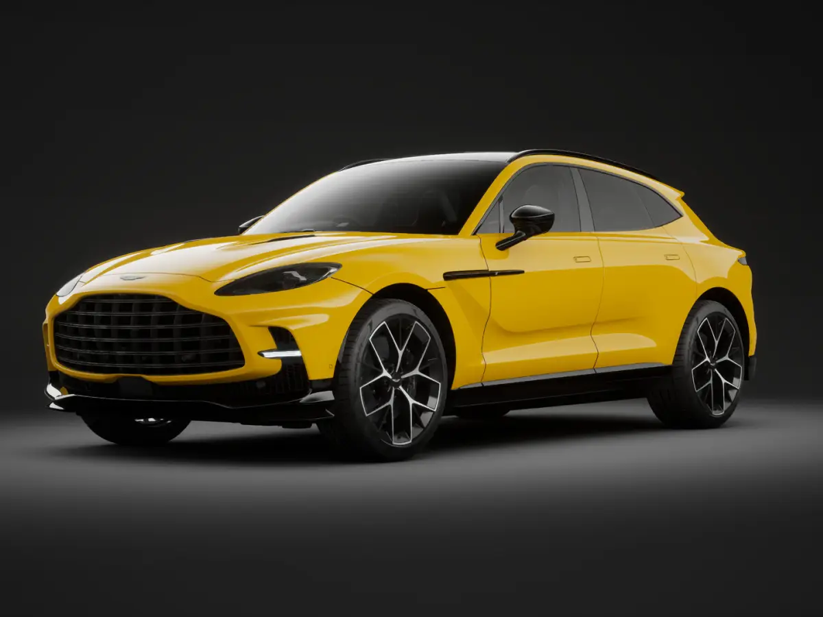 Aston Martin DBX Helios Yellow